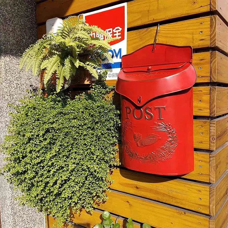 Vintage European Rural MailBox