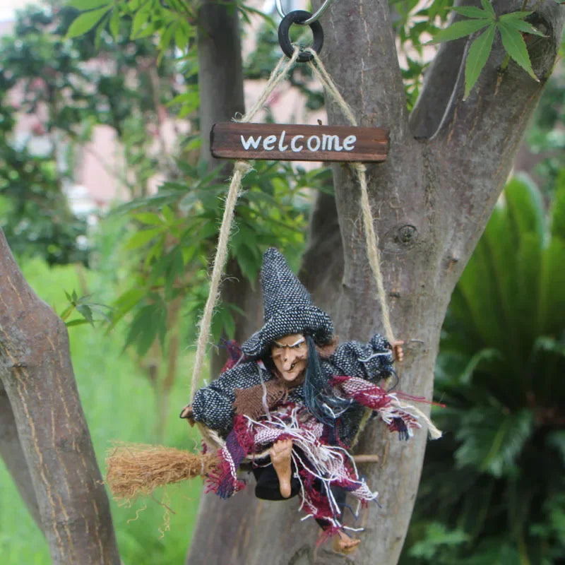 Welcome Hanging Witch