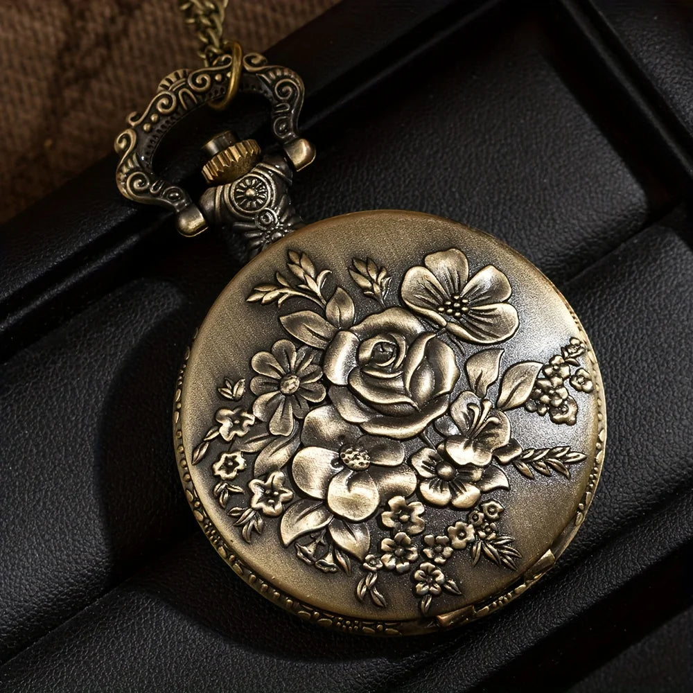 Vintage Bronze Pocket Watch