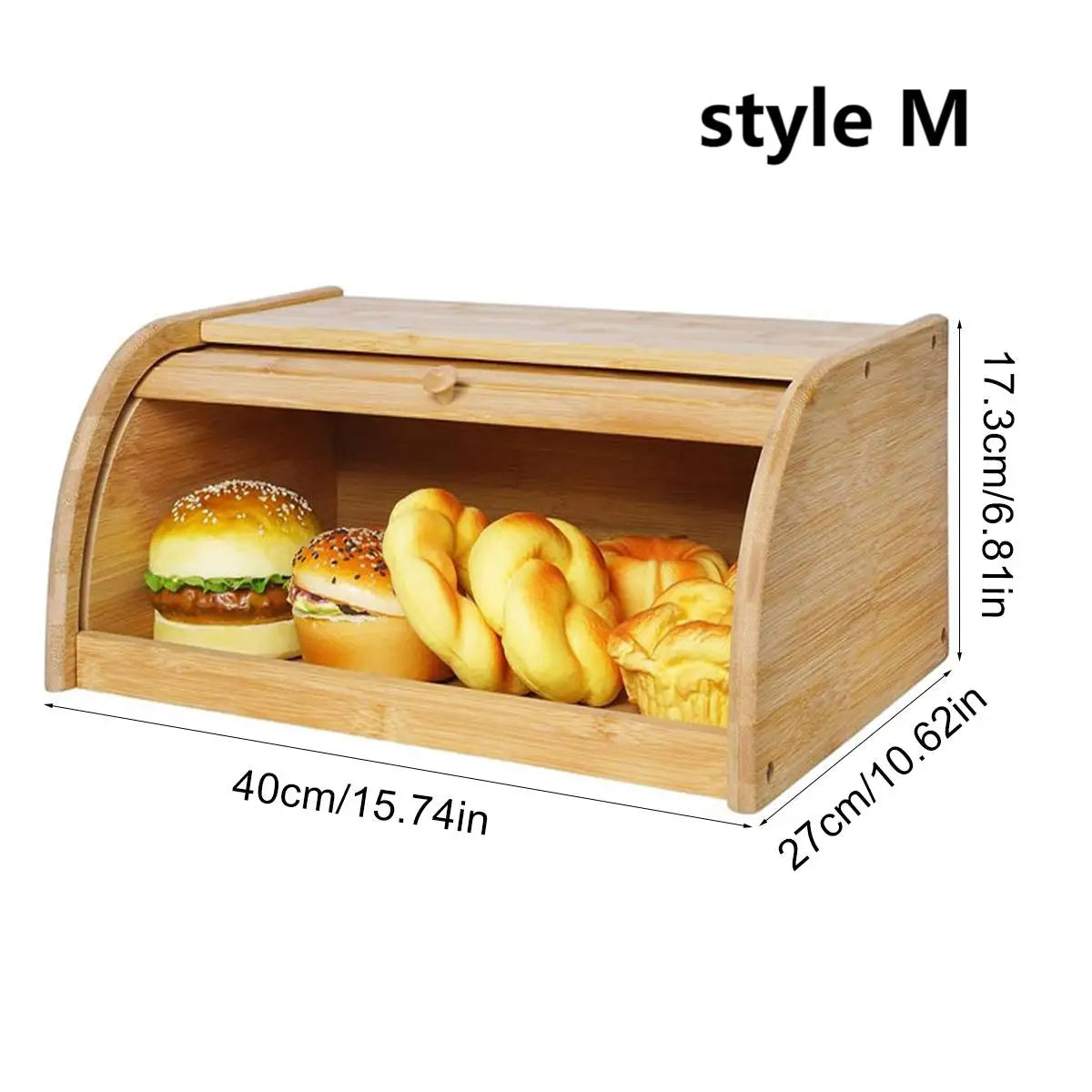 Bamboo Bread Box