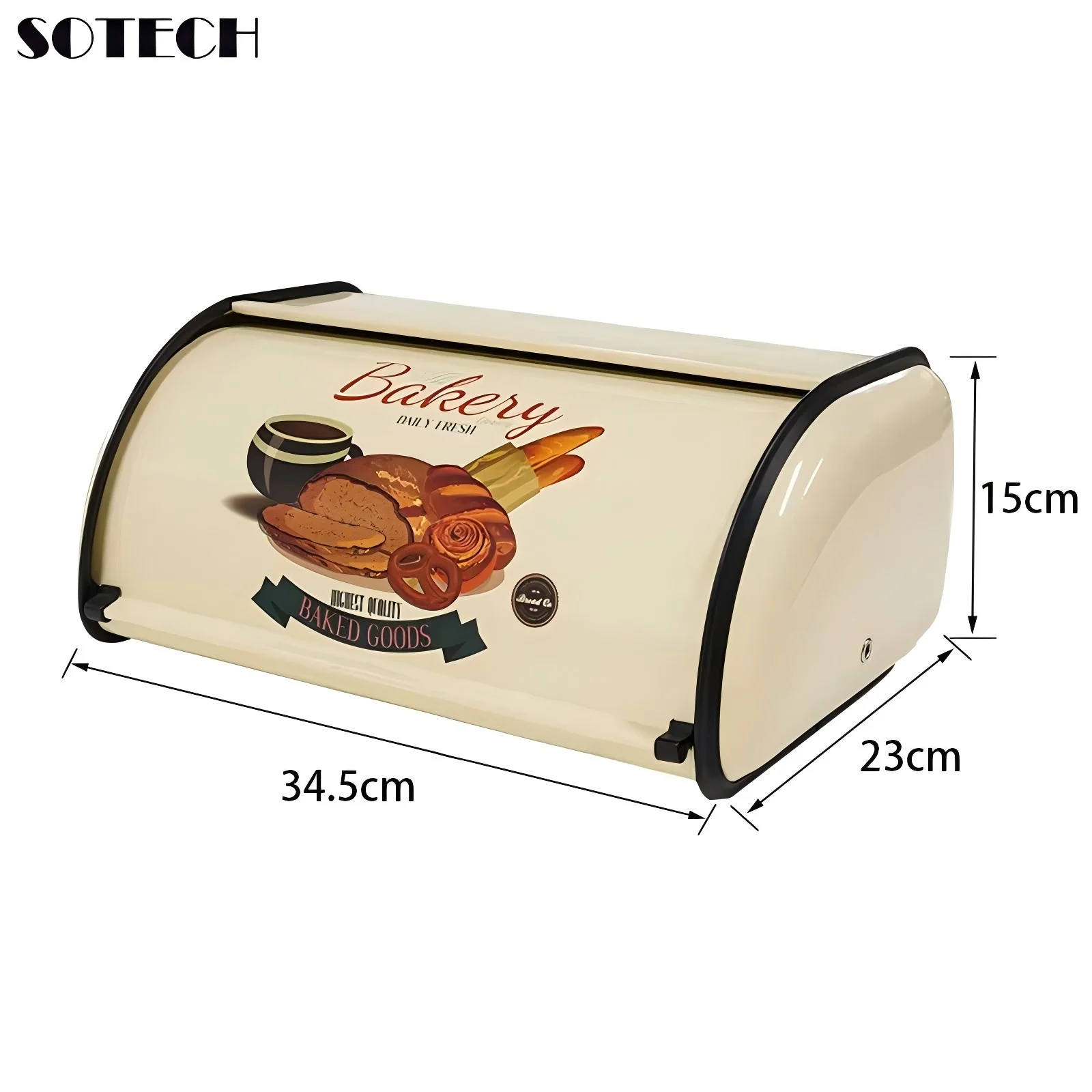 Metal Bread Box