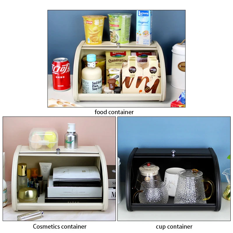 Metal Bread Box