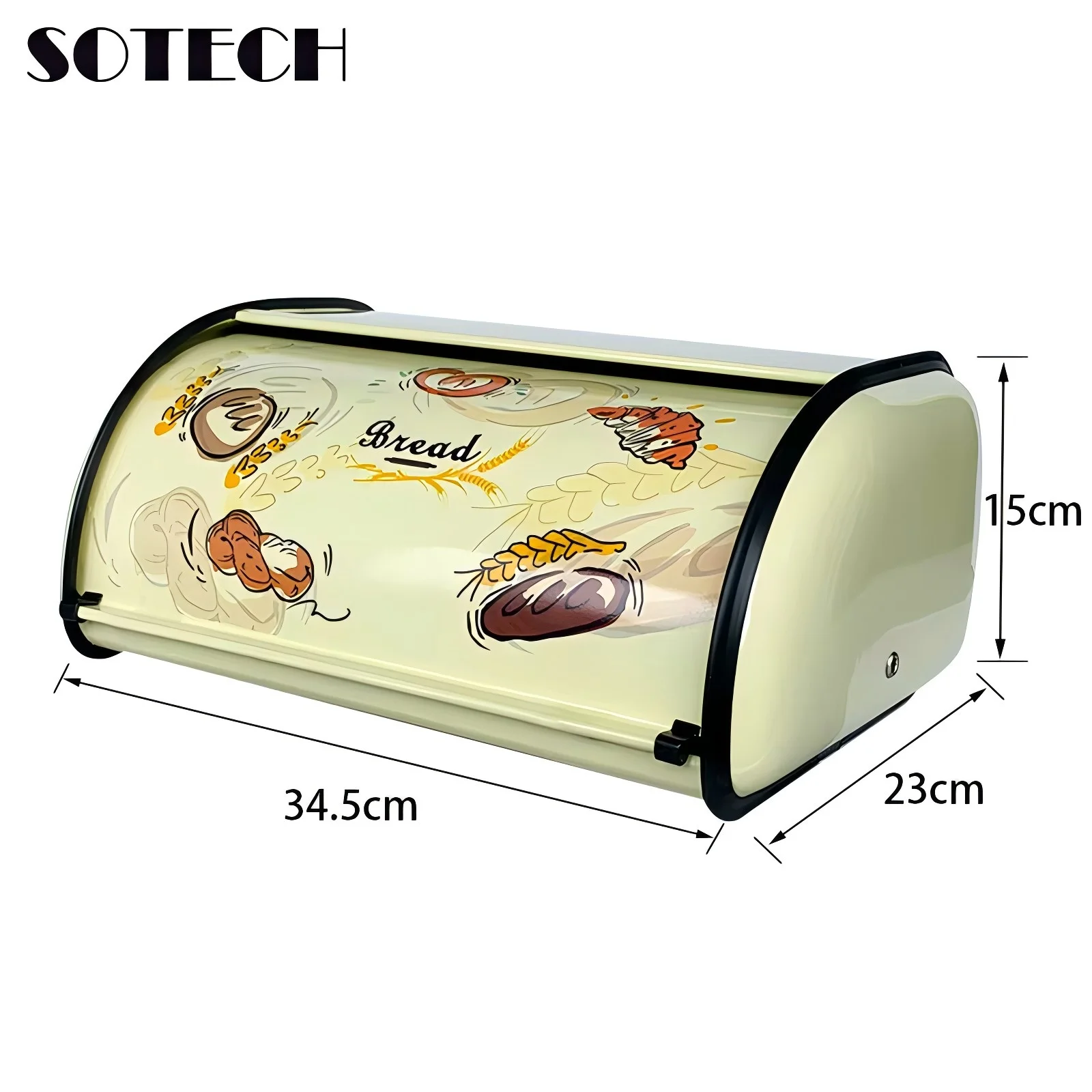 Metal Bread Box