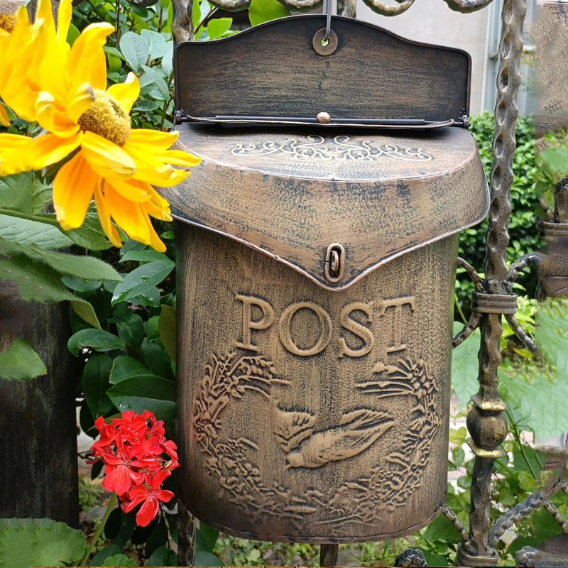 Vintage European Rural MailBox
