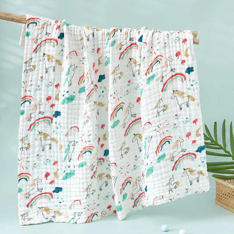 Kids Muslin Cotton Sleeping Blanket