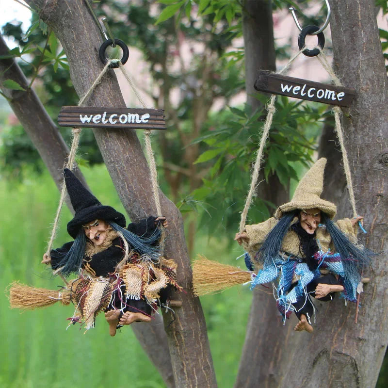 Welcome Hanging Witch
