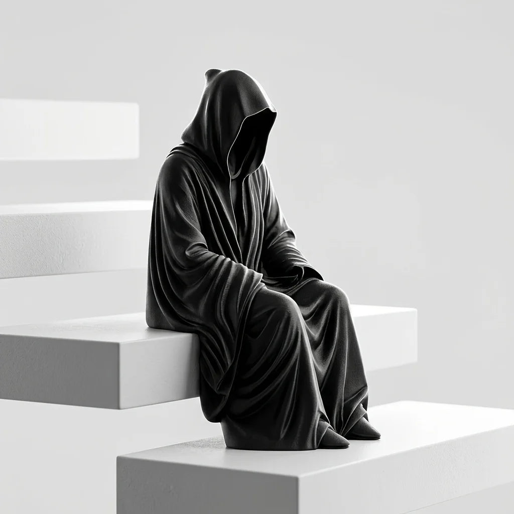 Grim Reaper Setting Statue