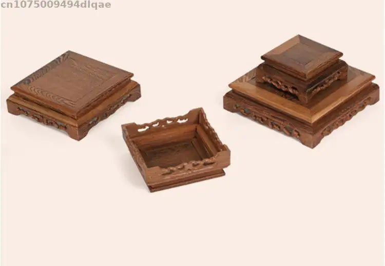 Wooden Display Pedestal