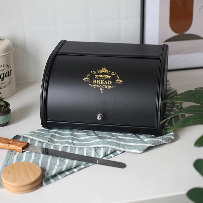 Metal Bread Box