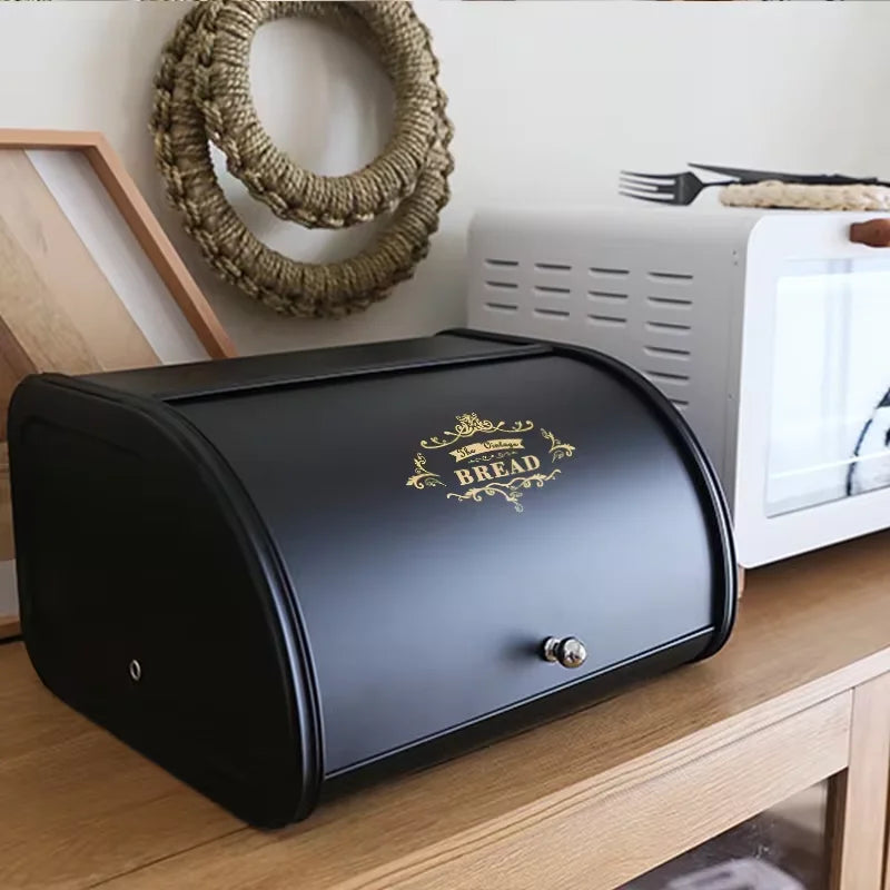Metal Bread Box