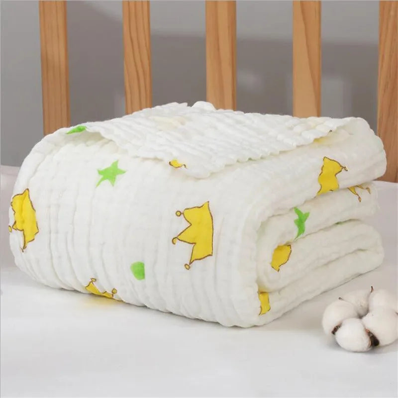 Kids Muslin Cotton Sleeping Blanket