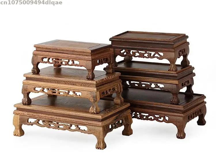 Wooden Display Pedestal