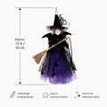 Hanging Broomstick Witch