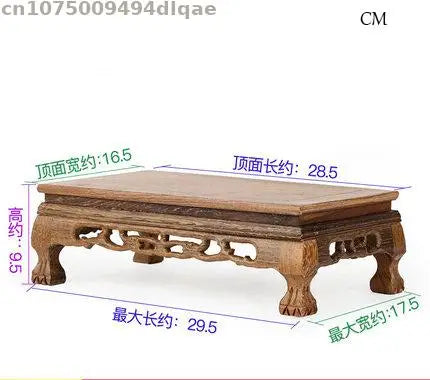 Wooden Display Pedestal